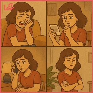 مراحل شکست عشقی در زنان