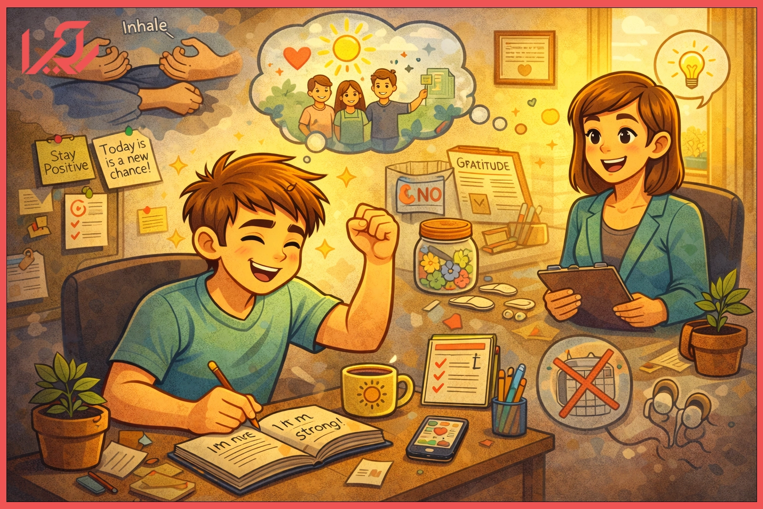 تصویر الهامبخش از مشاوره فردی، تمرینات امیدبخش و جملات تأکیدی برای درمان ناامیدی روانی